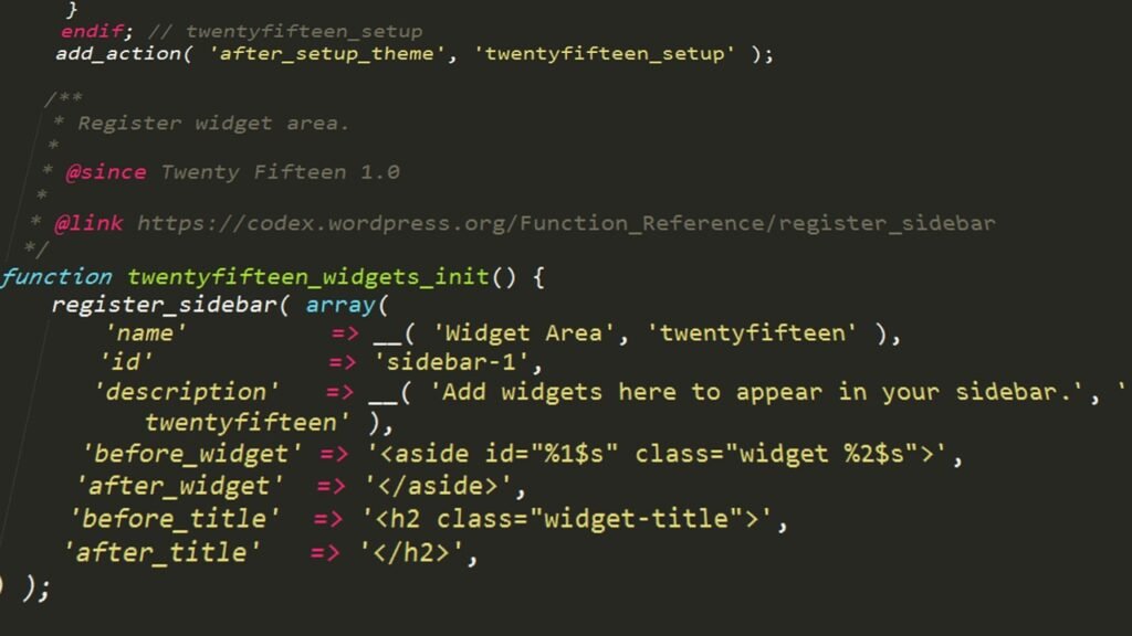 wordpress website